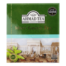 Ahmed Tea Mint Green Tea 100 Tea Bags