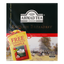 Ahmed Tea English Breakfast 100 Tea Bags