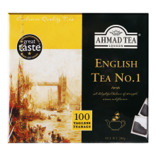 Ahmed Tea Engligh Tea No. 1 100 Tea Bags