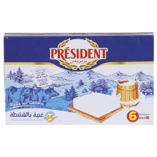 President Cheese With Cream 6 pcs