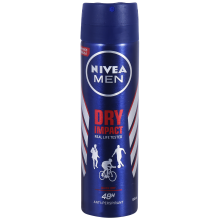 NIVEA MEN DRY IMPACT REAL LiFE tested Quick dry 48 H
