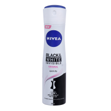 Nivea Black & White Invisible Original Spray 150 ml