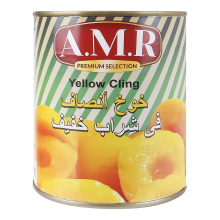 A.M.R Peaches Halves in light syrup