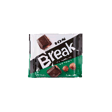 Ion break dark chocolate with whole hazelnuts