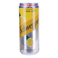 Schweppes premium Sparkling Lemon - Mint 330 ml