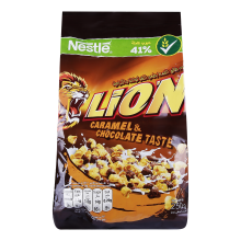 Nestle Lion Wheat Chips with Caramel & Chocolate Taste