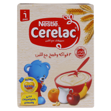 Nestle Cerelac 3 Fruits & Wheat With Milk
