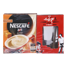 Nescafe 3 in 1 caramel 24 sachet * 18 gm