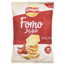 Forno potato chips with tomato and thyme flavor