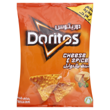 Doritos chips cheese and spicy