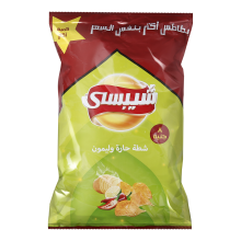 Chipsy potato chips with hot sauce and lemon 128\138g