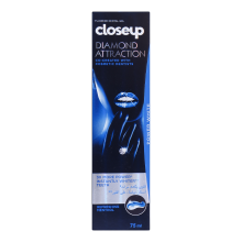 Close Up Power White Fluoride Dental Gel Diamond Attraction