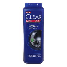 Clear Shampoo Deep cleanse with Activated Charcoal & Mint 600 ml