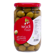 Wadi Food Natural Green Olives