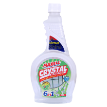 Maxell Magic Crystal Glass Plus 6 in1 Refill Bottle Herbal Scent 700 ml