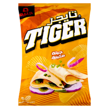 Tiger chips with Seasoned cheese - 83 g