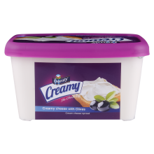 Domty Cheese Creamy With Olive 400 gm