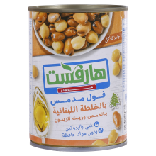 Harvest Fava Beans Lebanese With Chickpeas & Olive Oil
