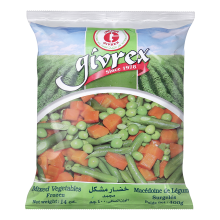 Givrex Frozen Mixed Vegetables 400 gm