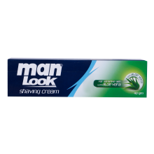 Man Look Shaving Cream with Aloe Vera 90 gm