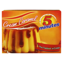 5 minutes cream cramel
