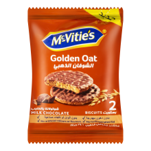 Mcvities golden oat milk chocolate Biscuits