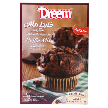 Dreem Muffin Mix Chocolate with Chocolate Chips