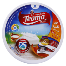 Teama Milk Cheese Triangles 8 Pcs