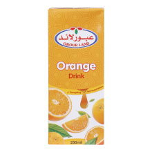Lamar Orange Juice No Sugar Added 200 ml
