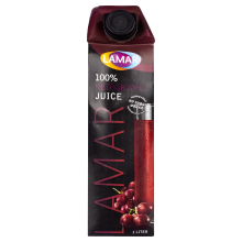 Lamar Red Grape Juice No Sugar Added 1 L