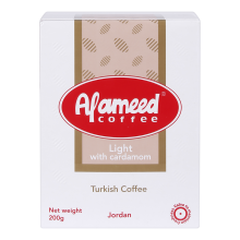 Alameed Turkish Light Coffee With Cardamom