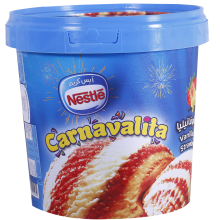 Nestle Carnavalita Ice Cream With Vanilla And Strawberry