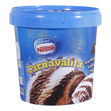 Nestle Carnavalita Ice Cream With Vanilla And Chocolate
