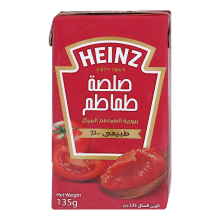 Heinz tomato puree sauce