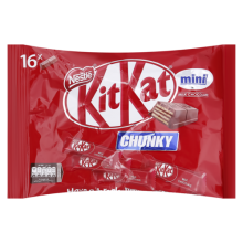 Kit Kat 16-Piece Chunky Mini Milk Chocolate Bar