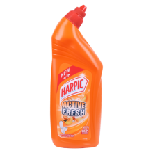 Harpic Disinfectant Toilet Cleaner Active Fresh Peach & Jasmin 700 ml
