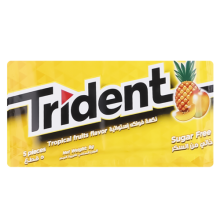 Trident Tropical Fruits Sugar Free 5`s