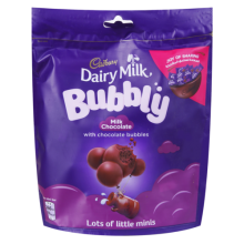 Cadbury Dairy Milk Bubbly 204 gm