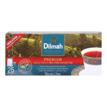 Dilmah Pure Ceylon Tea 25 Tea Bags